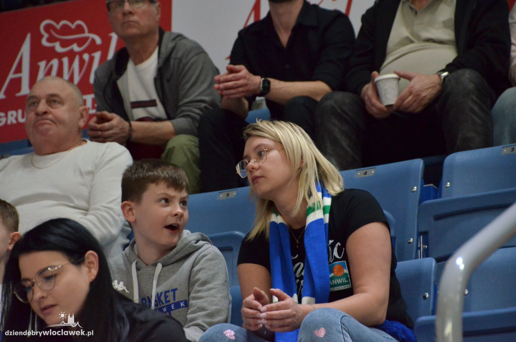 Kibice na meczu Anwil Włocławek vs Stelmet