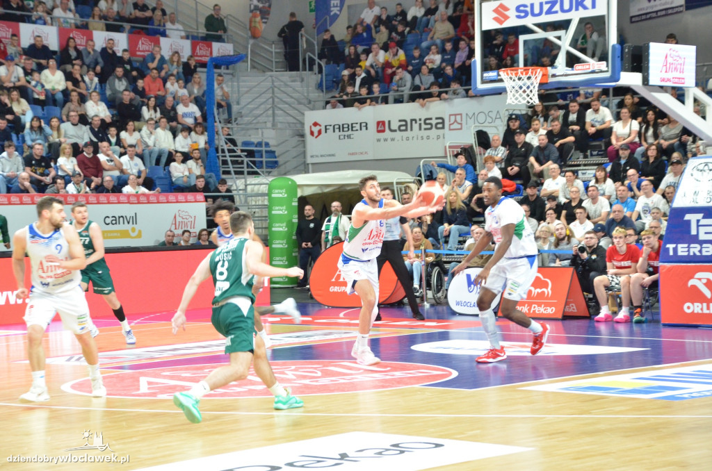 Mecz Anwil Włocławek vs Stelmet Zielona Góra