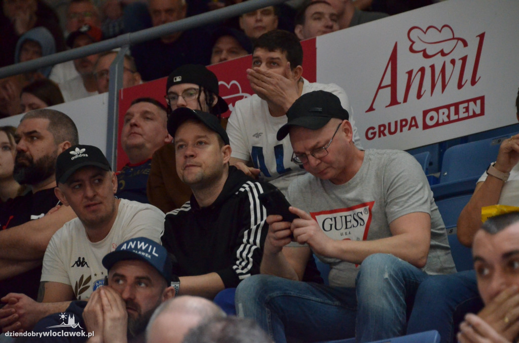 Kibice na meczu Anwil Włocławek vs Stelmet