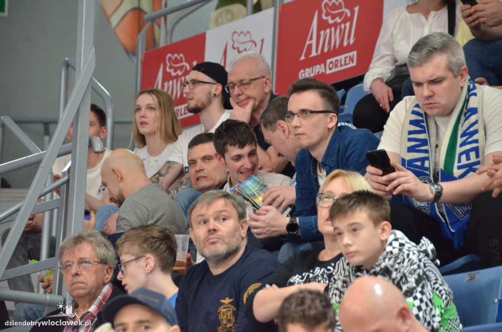 Kibice na meczu Anwil Włocławek vs Stelmet