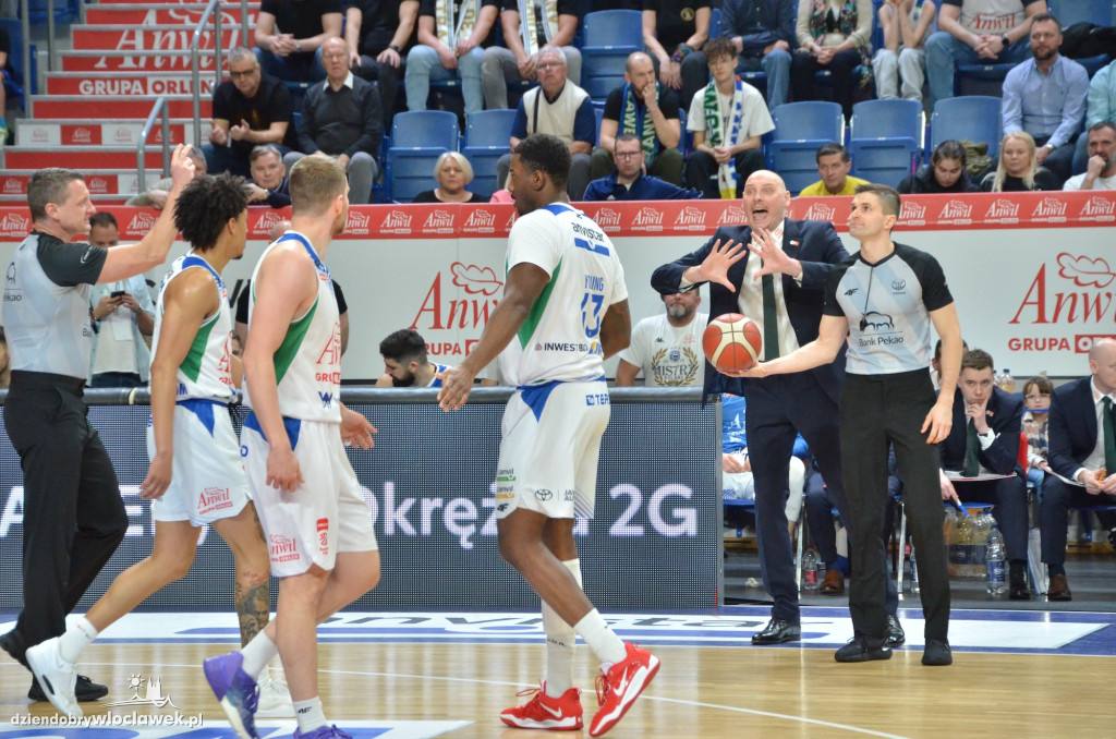 Mecz Anwil Włocławek vs Stelmet Zielona Góra