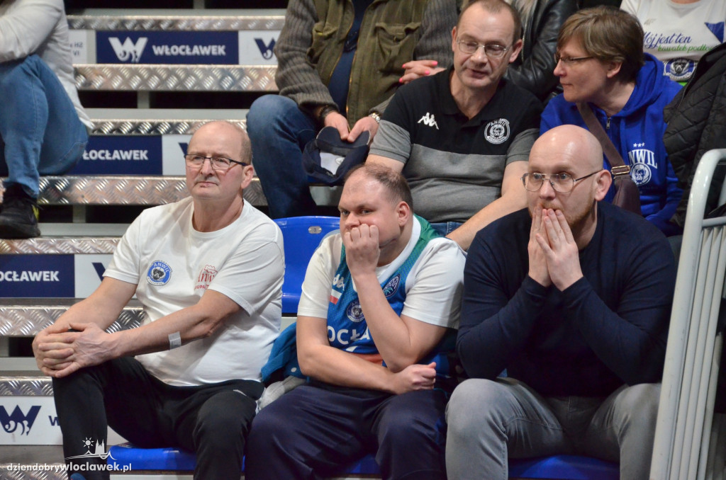 Kibice na meczu Anwil Włocławek vs Stelmet