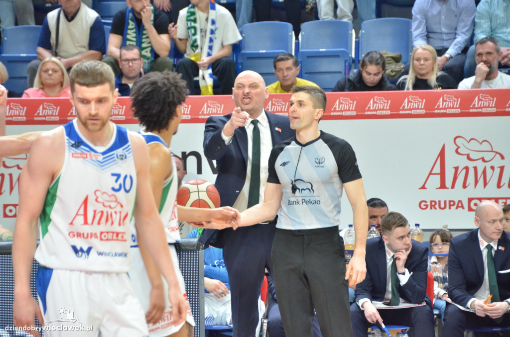 Mecz Anwil Włocławek vs Stelmet Zielona Góra