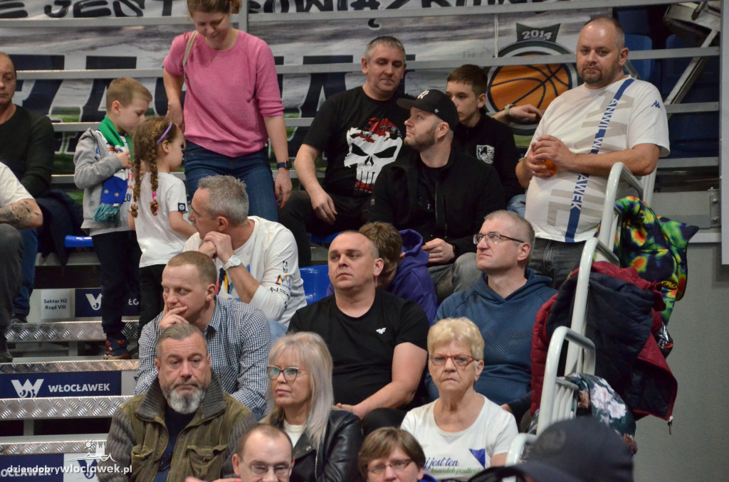 Kibice na meczu Anwil Włocławek vs Stelmet