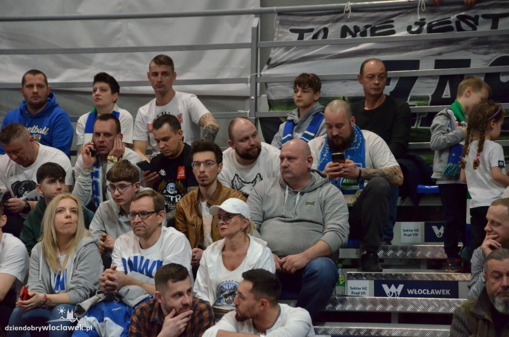 Kibice na meczu Anwil Włocławek vs Stelmet
