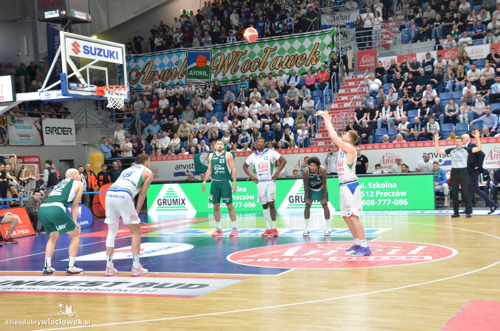Mecz Anwil Włocławek vs Stelmet Zielona Góra
