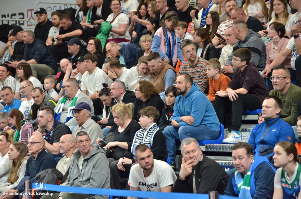 Kibice na meczu Anwil Włocławek vs Stelmet
