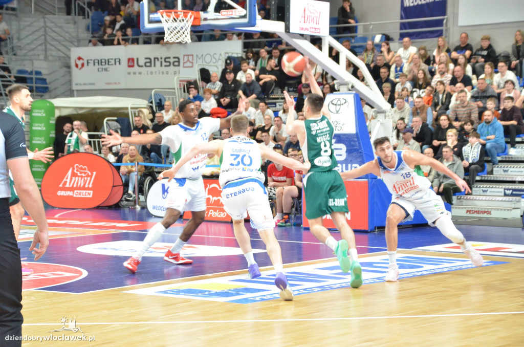 Mecz Anwil Włocławek vs Stelmet Zielona Góra