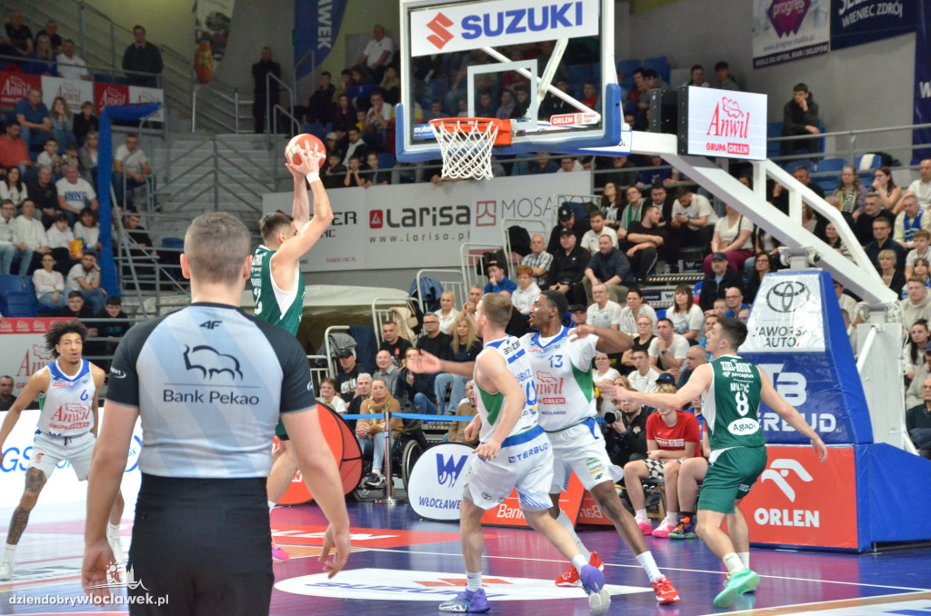 Mecz Anwil Włocławek vs Stelmet Zielona Góra