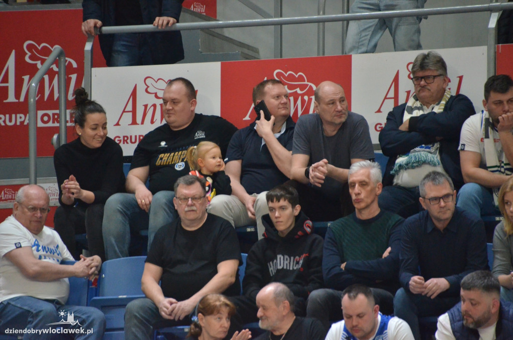 Kibice na meczu Anwil Włocławek vs Stelmet