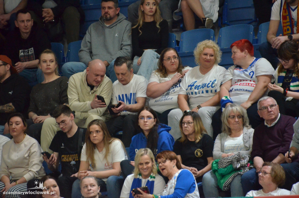 Kibice na meczu Anwil Włocławek vs Stelmet