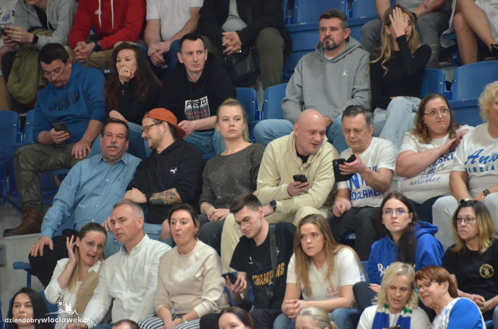 Kibice na meczu Anwil Włocławek vs Stelmet