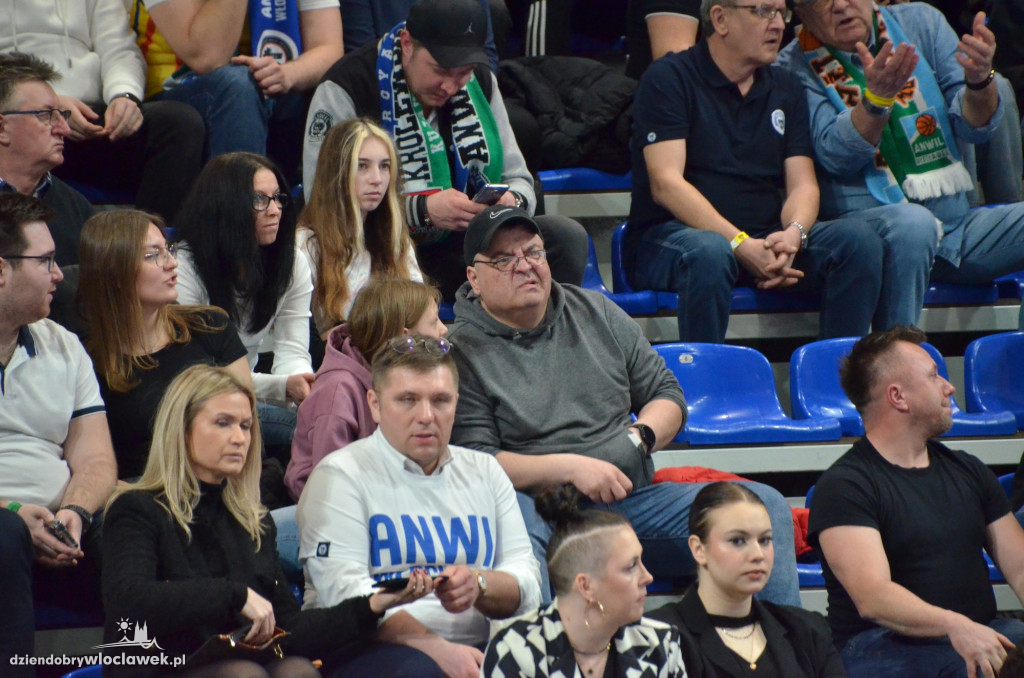 Kibice na meczu Anwil Włocławek vs Stelmet