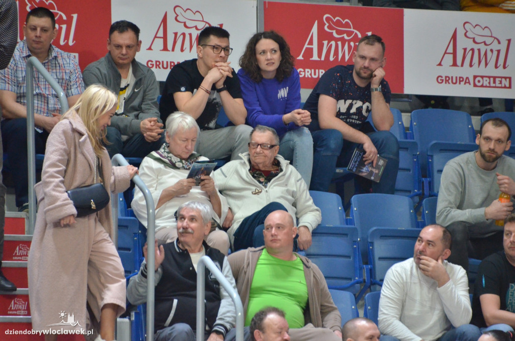 Kibice na meczu Anwil Włocławek vs Stelmet