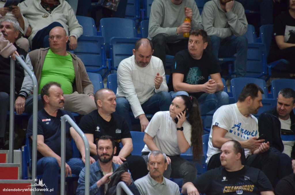 Kibice na meczu Anwil Włocławek vs Stelmet
