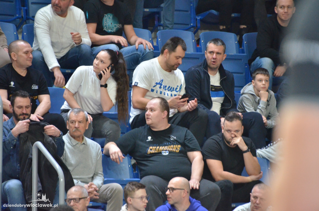 Kibice na meczu Anwil Włocławek vs Stelmet