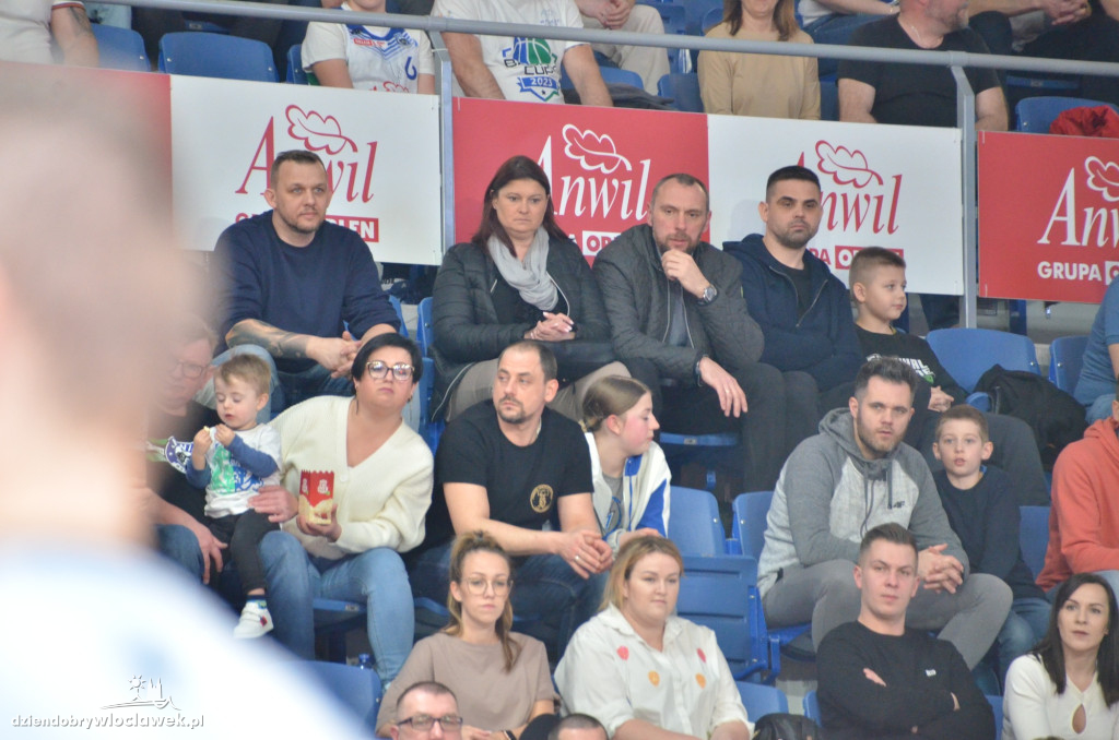 Kibice na meczu Anwil Włocławek vs Stelmet