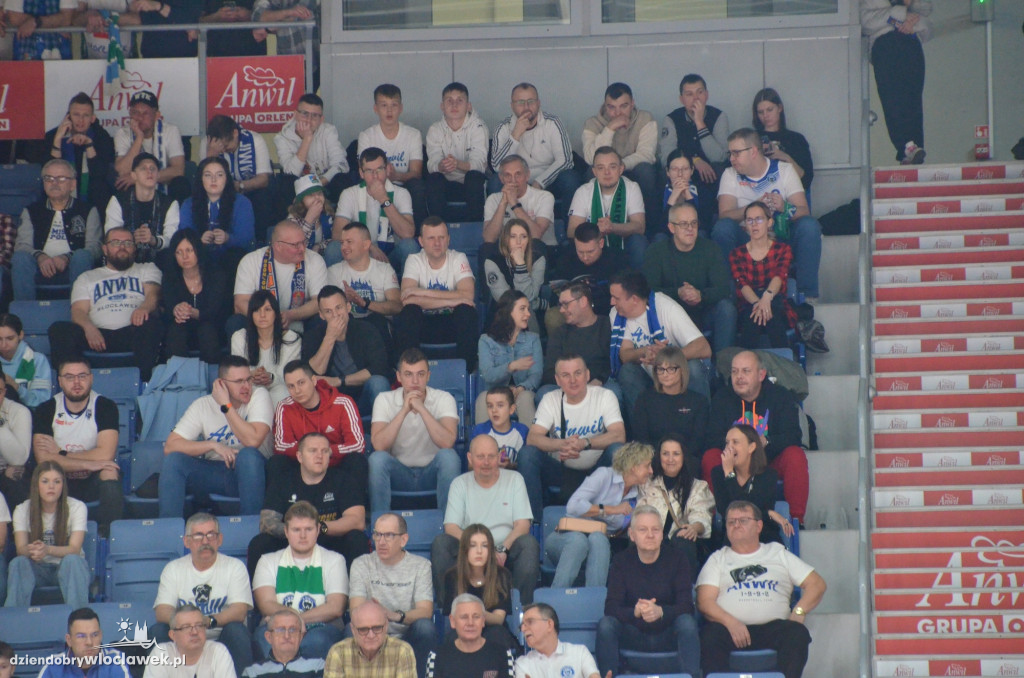 Kibice na meczu Anwil Włocławek vs Stelmet
