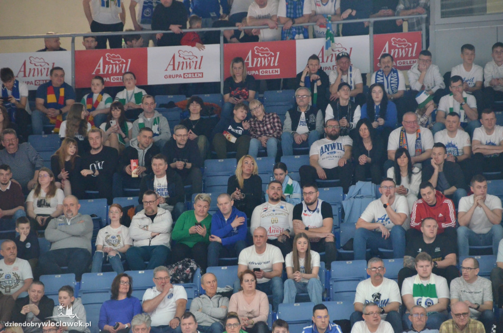 Kibice na meczu Anwil Włocławek vs Stelmet