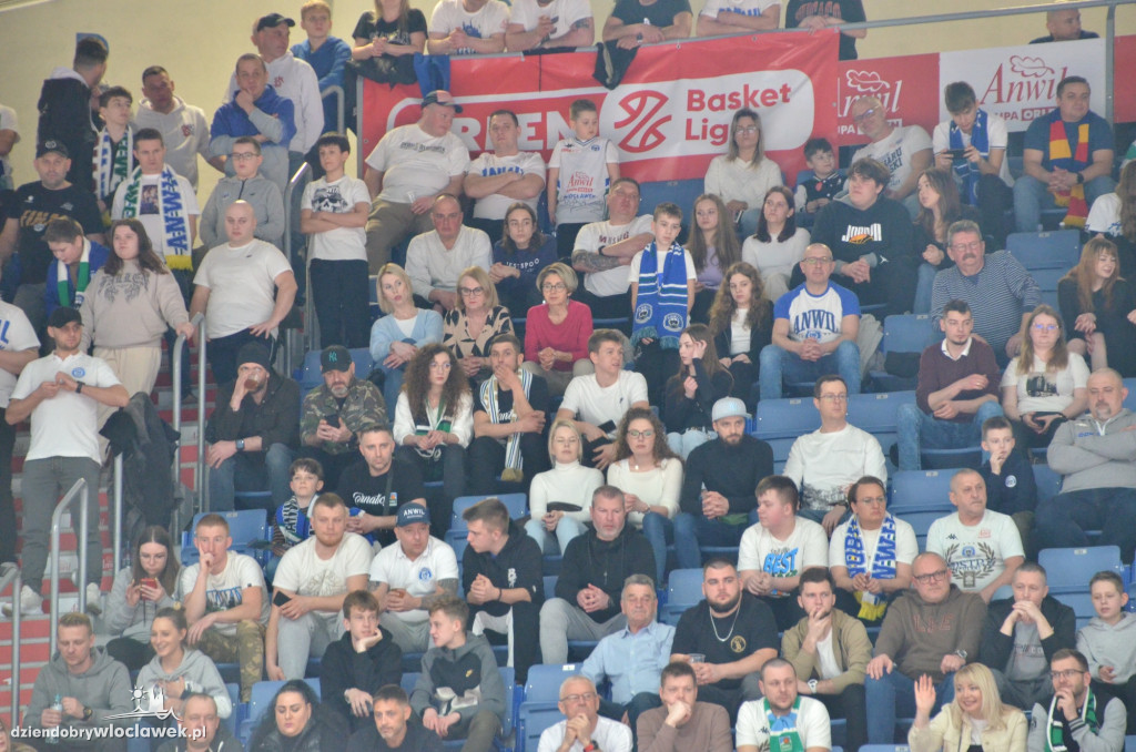 Kibice na meczu Anwil Włocławek vs Stelmet