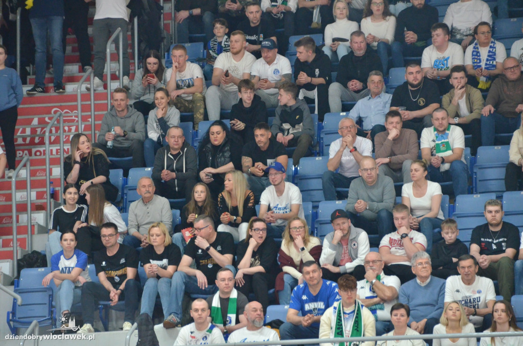 Kibice na meczu Anwil Włocławek vs Stelmet