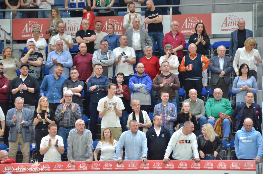 Kibice na meczu Anwil Włocławek vs Stelmet