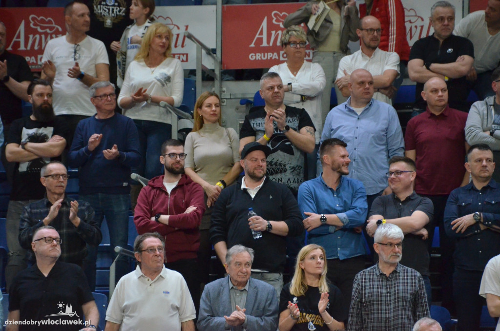 Kibice na meczu Anwil Włocławek vs Stelmet