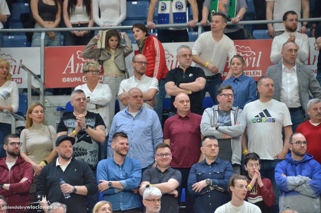 Kibice na meczu Anwil Włocławek vs Stelmet