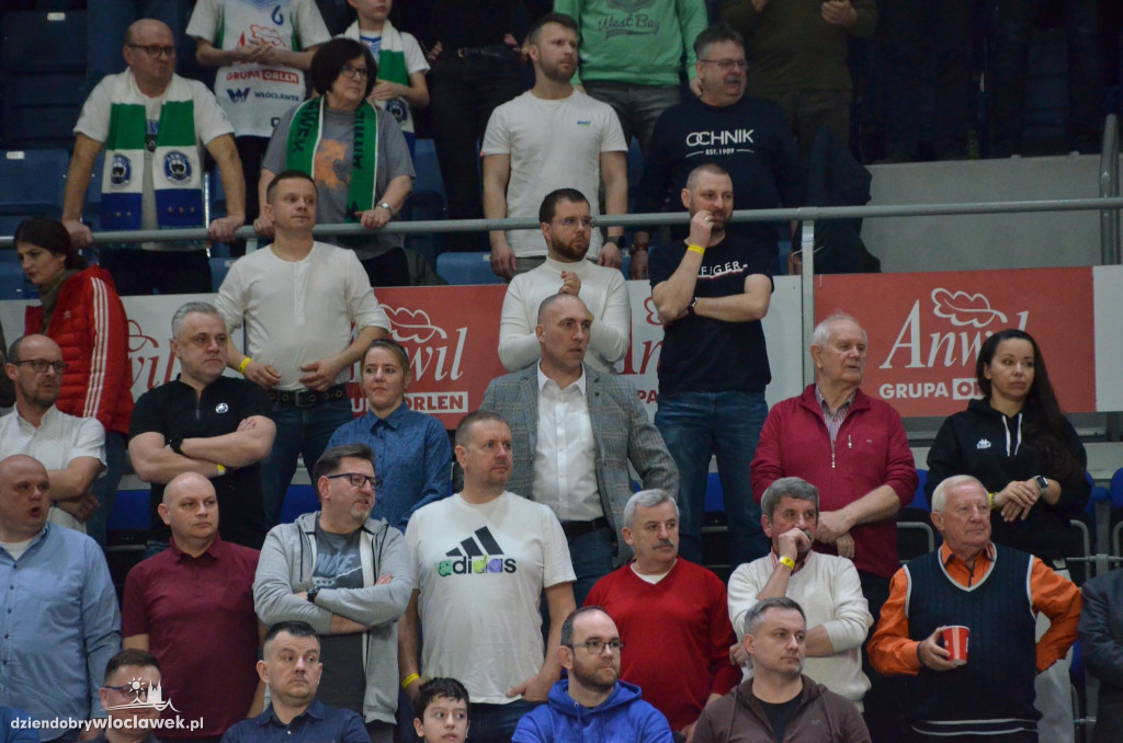 Kibice na meczu Anwil Włocławek vs Stelmet