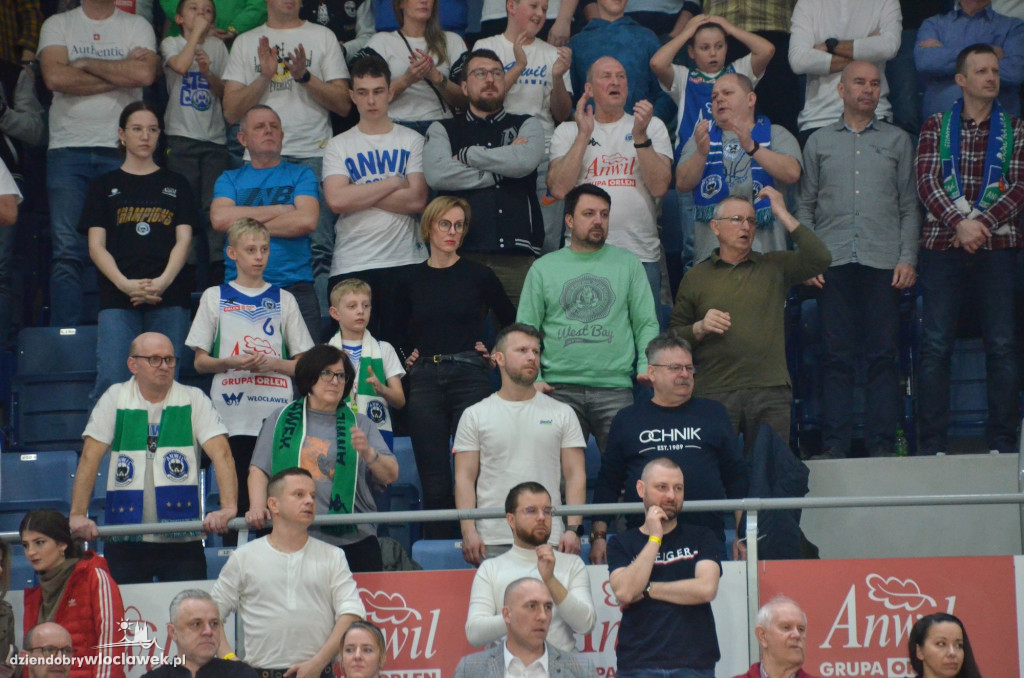 Kibice na meczu Anwil Włocławek vs Stelmet