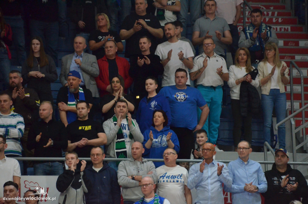 Kibice na meczu Anwil Włocławek vs Stelmet