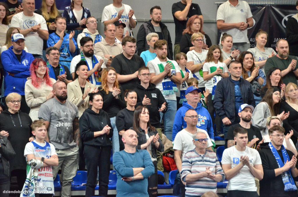 Kibice na meczu Anwil Włocławek vs Stelmet