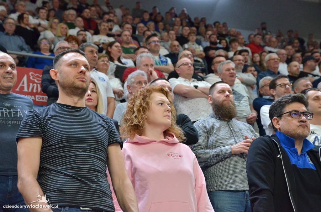 Kibice na meczu Anwil Włocławek vs Stelmet