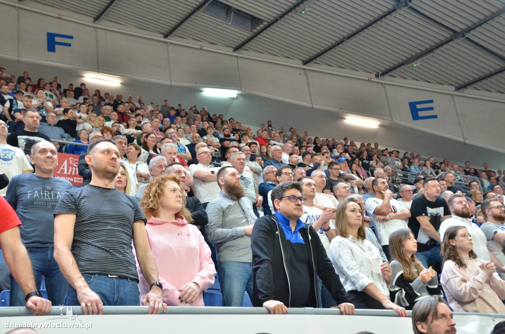 Kibice na meczu Anwil Włocławek vs Stelmet