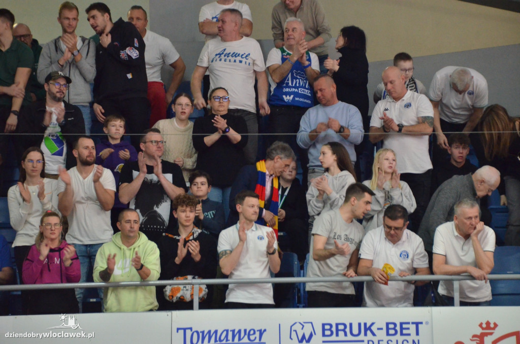 Kibice na meczu Anwil Włocławek vs Stelmet