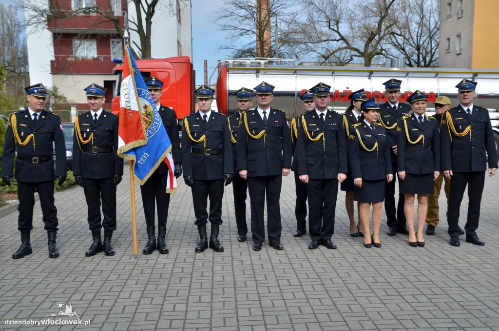 Strażacy otrzymali medal Prezydenta Włocławka