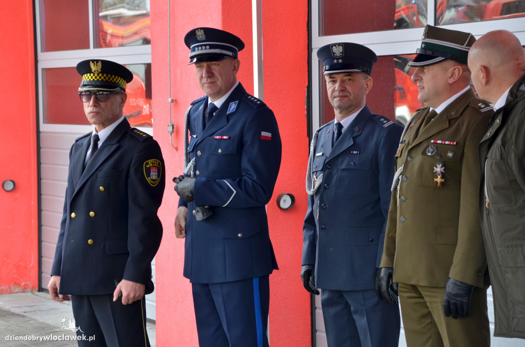 Strażacy otrzymali medal Prezydenta Włocławka