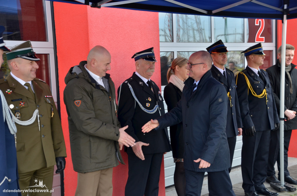 Strażacy otrzymali medal Prezydenta Włocławka