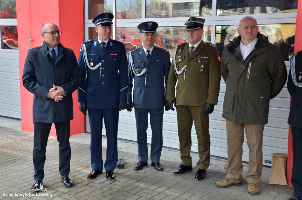 Strażacy otrzymali medal Prezydenta Włocławka