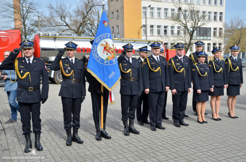 Strażacy otrzymali medal Prezydenta Włocławka