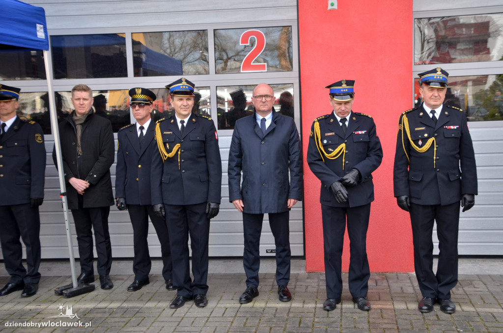 Strażacy otrzymali medal Prezydenta Włocławka