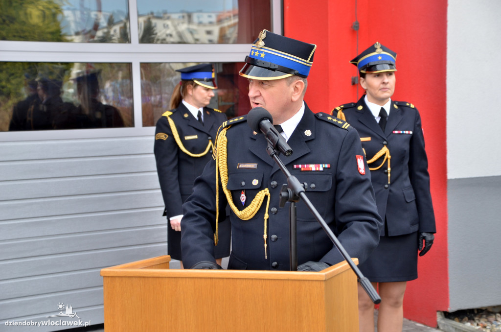 Strażacy otrzymali medal Prezydenta Włocławka