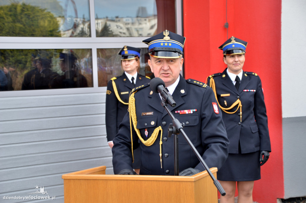 Strażacy otrzymali medal Prezydenta Włocławka