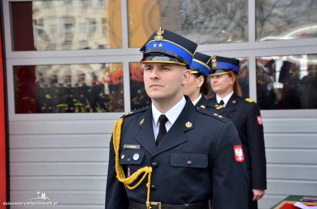 Strażacy otrzymali medal Prezydenta Włocławka