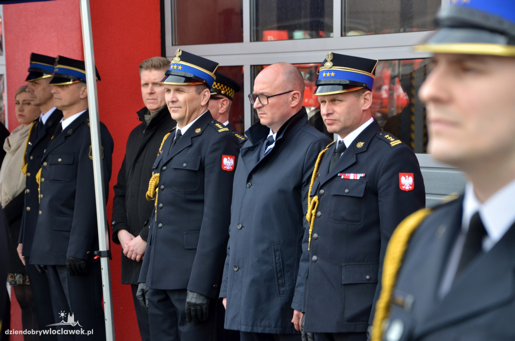 Strażacy otrzymali medal Prezydenta Włocławka