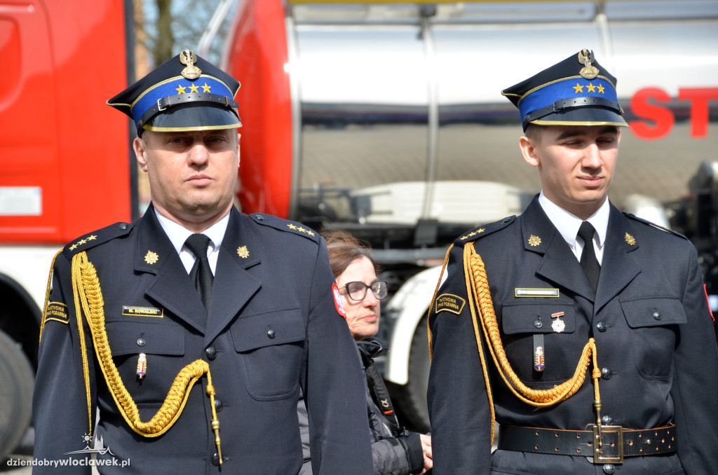 Strażacy otrzymali medal Prezydenta Włocławka