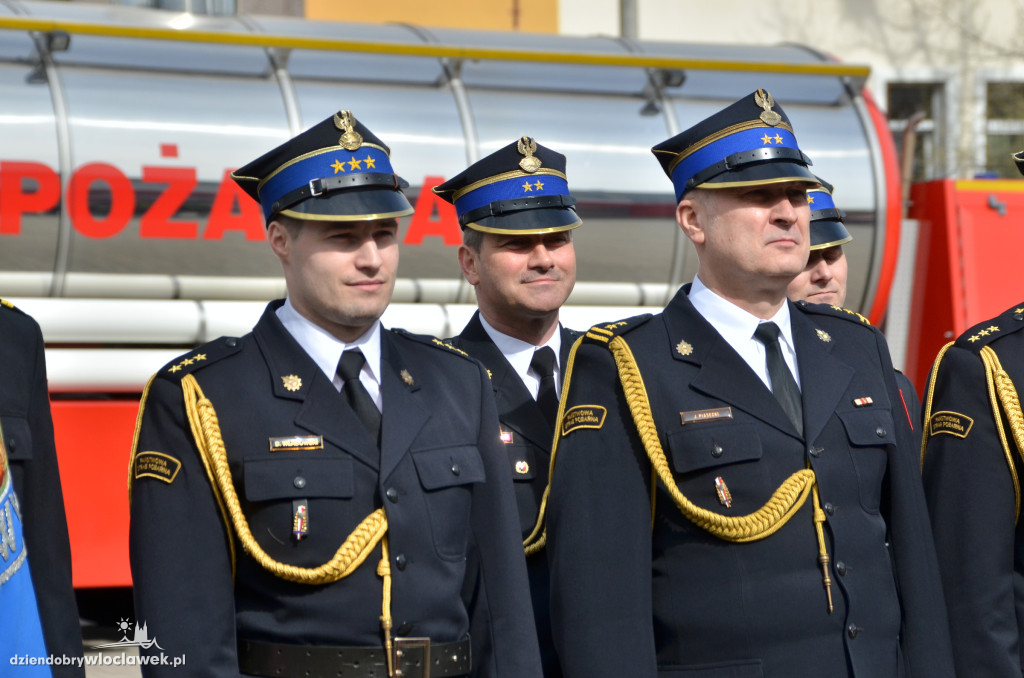 Strażacy otrzymali medal Prezydenta Włocławka