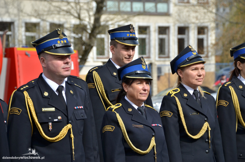 Strażacy otrzymali medal Prezydenta Włocławka