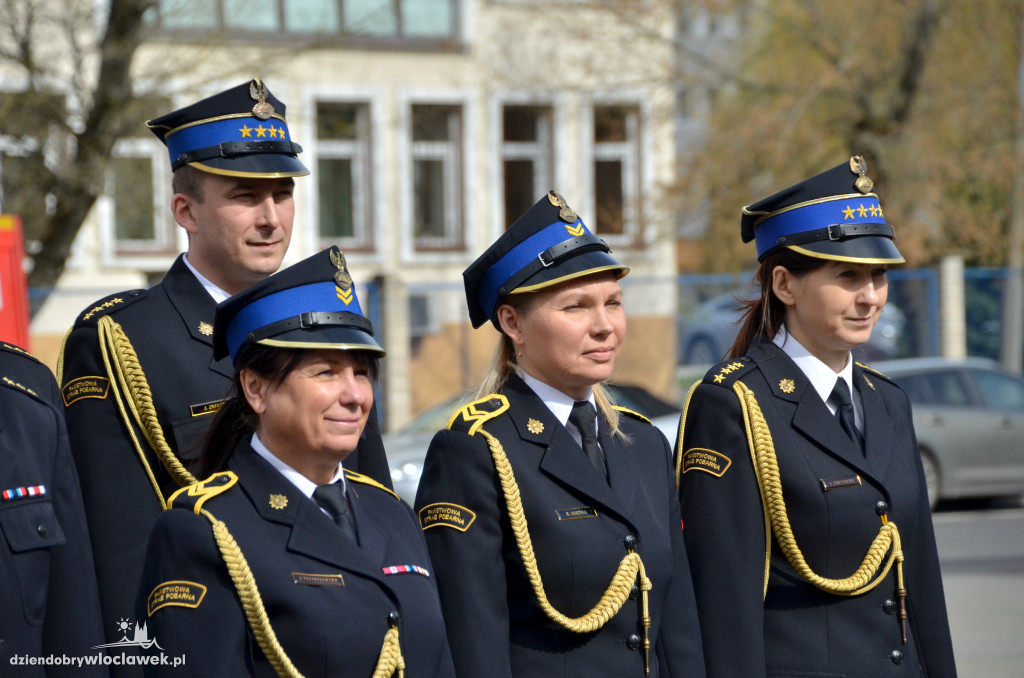 Strażacy otrzymali medal Prezydenta Włocławka