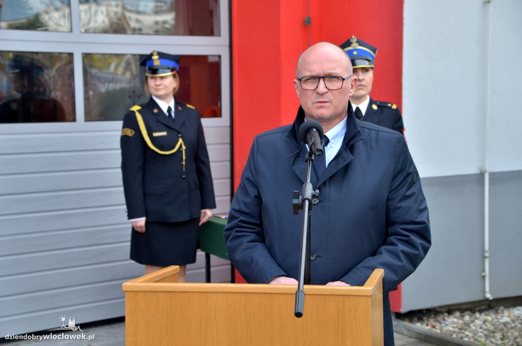 Strażacy otrzymali medal Prezydenta Włocławka